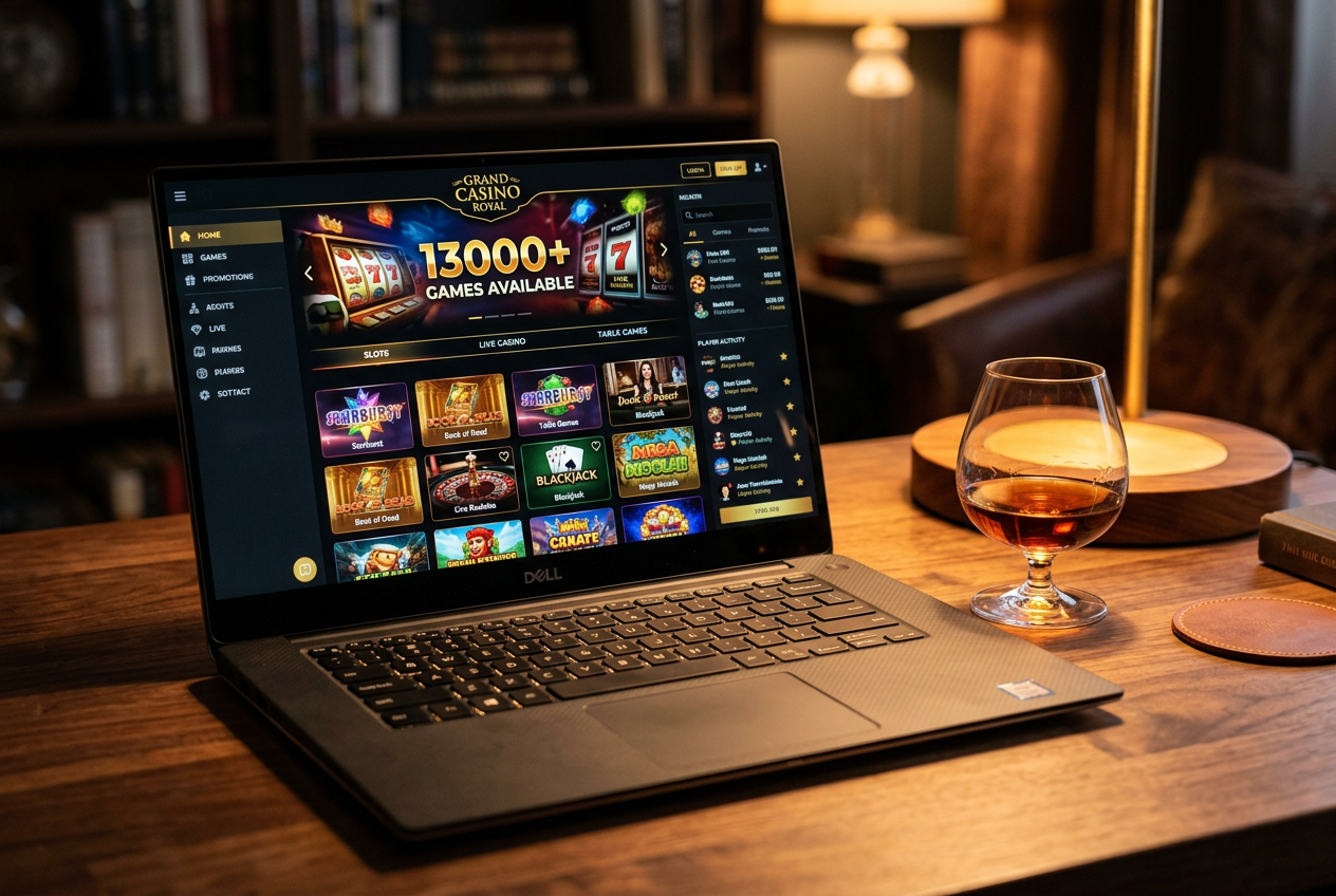 Expert audit of an international casino interface with premium visuals