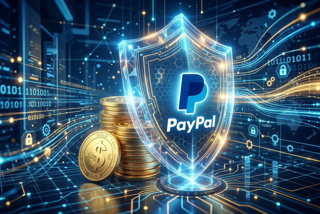 Schéma bezpečného šifrování PayPal plateb v mobilním zařízení